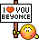 I love Beyoncé
